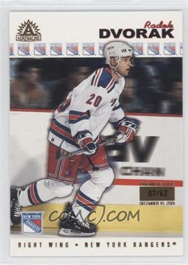 2001-02 Pacific Adrenaline - [Base] - Premiere Date #124 - Radek Dvorak /62