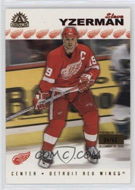 2001-02 Pacific Adrenaline - [Base] - Premiere Date #70 - Steve Yzerman /62