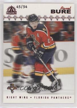 2001-02 Pacific Adrenaline - [Base] - Red #79 - Pavel Bure /54