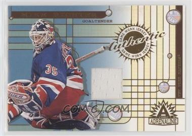 2001-02 Pacific Adrenaline - Game-Worn Jerseys #30 - Mike Richter