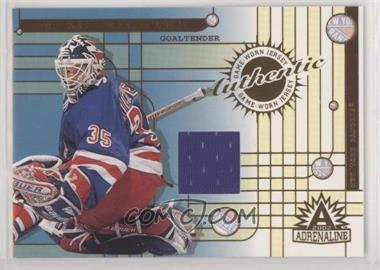 2001-02 Pacific Adrenaline - Game-Worn Jerseys #30 - Mike Richter