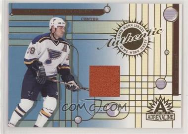 2001-02 Pacific Adrenaline - Game-Worn Jerseys #41 - Doug Weight