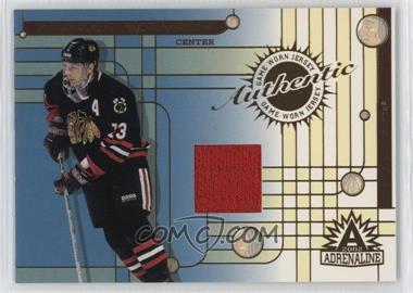 2001-02 Pacific Adrenaline - Game-Worn Jerseys #8 - Alex Zhamnov