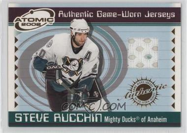 2001-02 Pacific Atomic - Game-Worn Jerseys #2 - Steve Rucchin