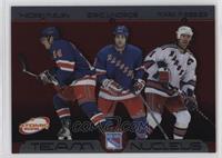 Theoren Fleury, Eric Lindros, Mark Messier