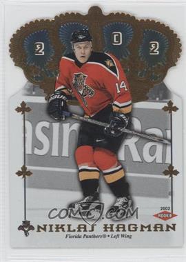 2001-02 Pacific Crown Royale - [Base] #161 - Niklas Hagman /267