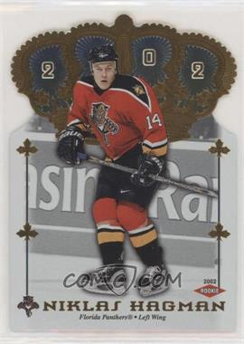 2001-02 Pacific Crown Royale - [Base] #161 - Niklas Hagman /267