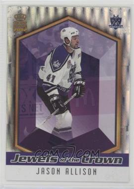 2001-02 Pacific Crown Royale - Jewels of the Crown #15 - Jason Allison [Noted]