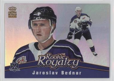 2001-02 Pacific Crown Royale - Rookie Royalty #11 - Jaroslav Bednar