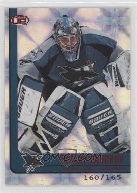 2001-02 Pacific Heads Up - [Base] - Red #84 - Evgeni Nabokov /165
