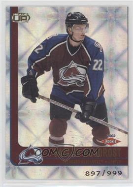 2001-02 Pacific Heads Up - [Base] #105 - Rookie - Vaclav Nedorost /999 [EX to NM]