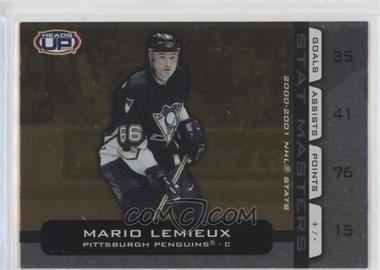 2001-02 Pacific Heads Up - Stat Masters #14 - Mario Lemieux