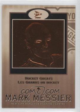 2001-02 Pacific Prism Gold McDonald's - Hockey Greats #6 - Mark Messier