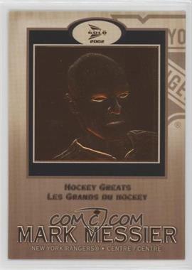 2001-02 Pacific Prism Gold McDonald's - Hockey Greats #6 - Mark Messier