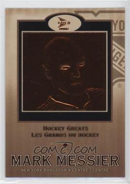 2001-02 Pacific Prism Gold McDonald's - Hockey Greats #6 - Mark Messier