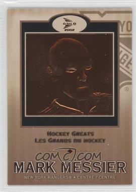 2001-02 Pacific Prism Gold McDonald's - Hockey Greats #6 - Mark Messier