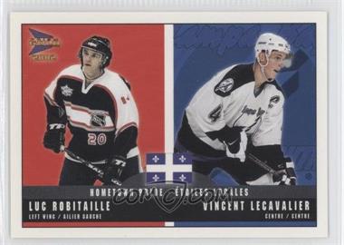 2001-02 Pacific Prism Gold McDonald's - Hometown Pride #7 - Luc Robitaille, Vincent Lecavalier