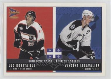 2001-02 Pacific Prism Gold McDonald's - Hometown Pride #7 - Luc Robitaille, Vincent Lecavalier