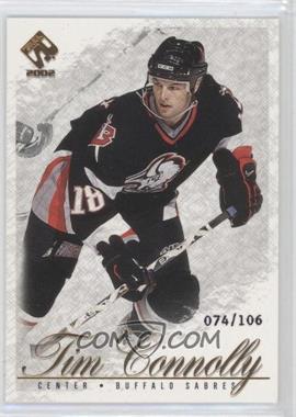 2001-02 Pacific Private Stock - [Base] - Gold #9 - Tim Connolly /106