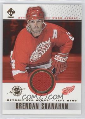 2001-02 Pacific Private Stock - Game-Used Gear #44 - Brendan Shanahan