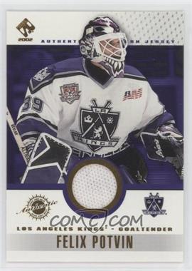 2001-02 Pacific Private Stock - Game-Used Gear #52 - Felix Potvin