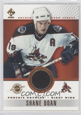 2001-02 Pacific Private Stock - Game-Used Gear #74 - Shane Doan