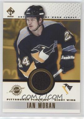 2001-02 Pacific Private Stock - Game-Used Gear #80 - Ian Moran