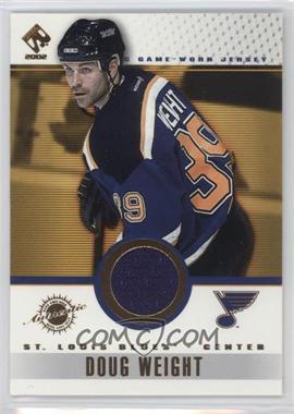 2001-02 Pacific Private Stock - Game-Used Gear #89 - Doug Weight