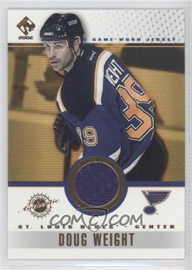 2001-02 Pacific Private Stock - Game-Used Gear #89 - Doug Weight