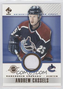 2001-02 Pacific Private Stock - Game-Used Gear #98 - Andrew Cassels