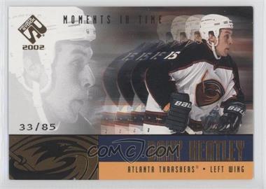 2001-02 Pacific Private Stock - Moments in Time #1 - Dany Heatley /85