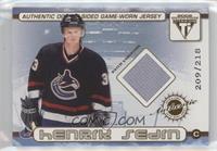 Henrik Sedin, Daniel Sedin #/215