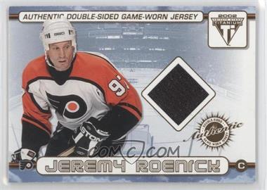 2001-02 Pacific Private Stock Titanium - Authentic Double-Sided Game-Worn Jersey #50 - Jeremy Roenick, John LeClair