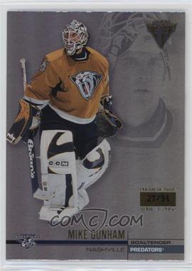 2001-02 Pacific Private Stock Titanium - [Base] - Premiere Date #77 - Mike Dunham /94