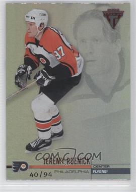 2001-02 Pacific Private Stock Titanium - [Base] - Red #107 - Jeremy Roenick /94