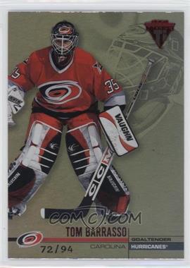 2001-02 Pacific Private Stock Titanium - [Base] - Red #23 - Tom Barrasso /94