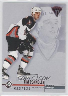 2001-02 Pacific Private Stock Titanium - [Base] - Retail Red #14 - Tim Connolly /131