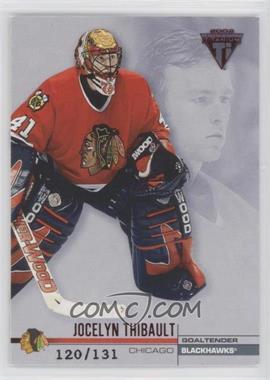 2001-02 Pacific Private Stock Titanium - [Base] - Retail Red #32 - Jocelyn Thibault /131