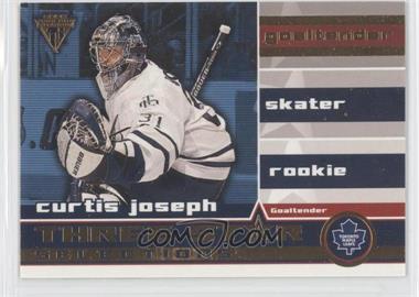 2001-02 Pacific Private Stock Titanium - Three Star Selections #10 - Curtis Joseph