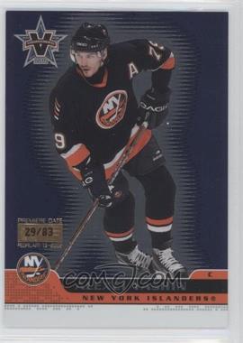 2001-02 Pacific Vanguard - [Base] - Premiere Date #62 - Alexei Yashin /83