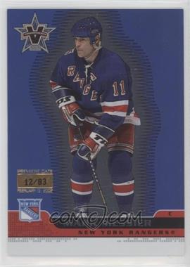 2001-02 Pacific Vanguard - [Base] - Premiere Date #65 - Mark Messier /83 [EX to NM]