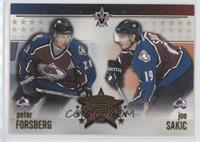 Peter Forsberg, Joe Sakic