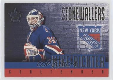 2001-02 Pacific Vanguard - Stonewallers #13 - Mike Richter