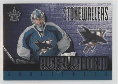 2001-02 Pacific Vanguard - Stonewallers #17 - Evgeni Nabokov