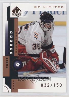 2001-02 SP Authentic - [Base] - SP Limited #51 - Chris Osgood /150