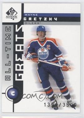 2001-02 SP Authentic - [Base] #101 - Wayne Gretzky /3500