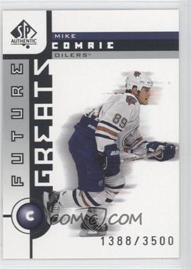 2001-02 SP Authentic - [Base] #112 - Mike Comrie /3500