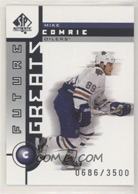 2001-02 SP Authentic - [Base] #112 - Mike Comrie /3500