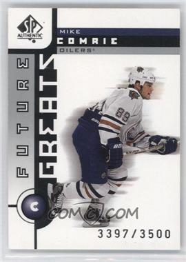 2001-02 SP Authentic - [Base] #112 - Mike Comrie /3500