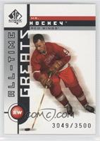 Gordie Howe #/3,500